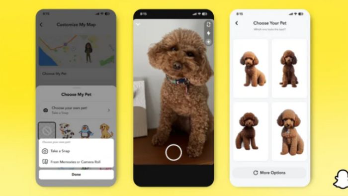 Snapchat Avatar AI Hewan Peliharaan